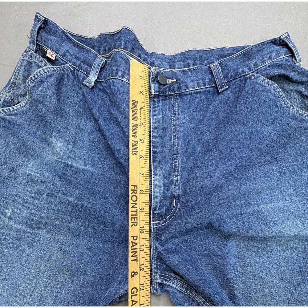 Carhartt FR Flame Resistant Denim Dungaree Work Pants Mens 38x36 Tall - Picture 4 of 14